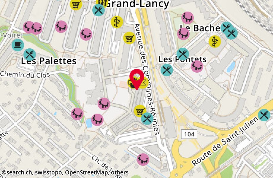 Avenue des Communes-Réunies 62, 1212 Grand-Lancy