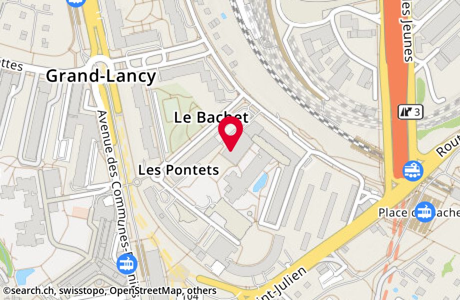 Chemin des Pontets 3B, 1212 Grand-Lancy