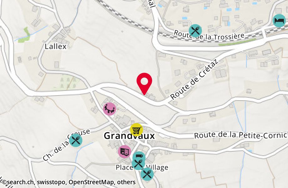 Route de Crétaz 7, 1091 Grandvaux