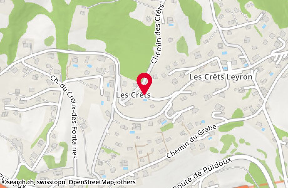 Route des Crêts Leyron 33, 1091 Grandvaux