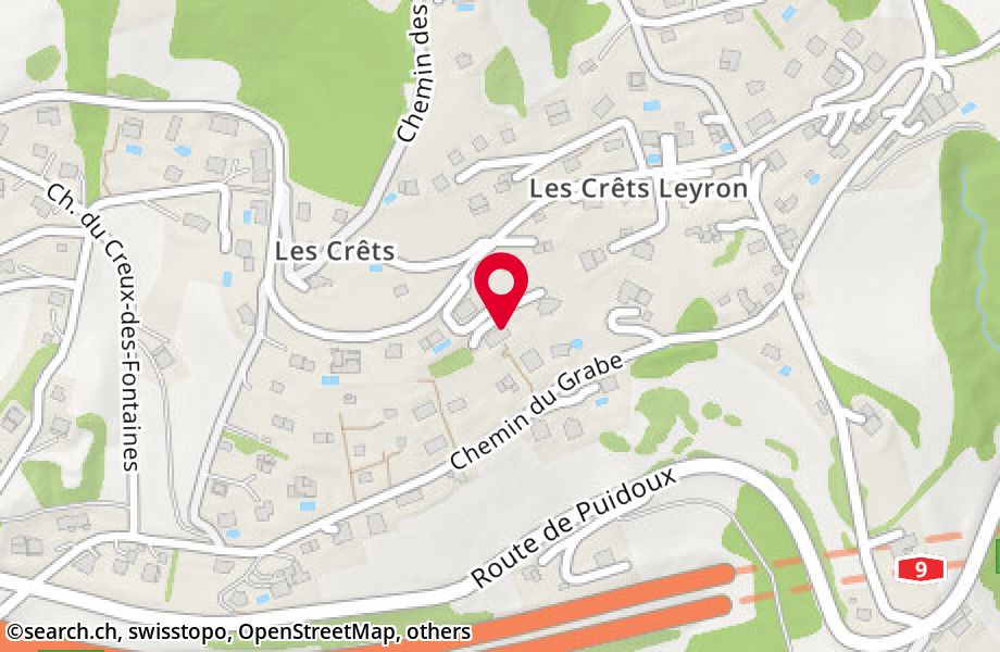 Route des Crêts Leyron 34, 1091 Grandvaux