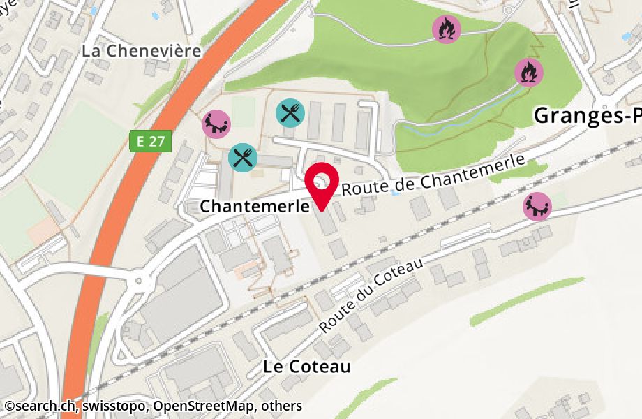 Route de Chantemerle 25, 1763 Granges-Paccot
