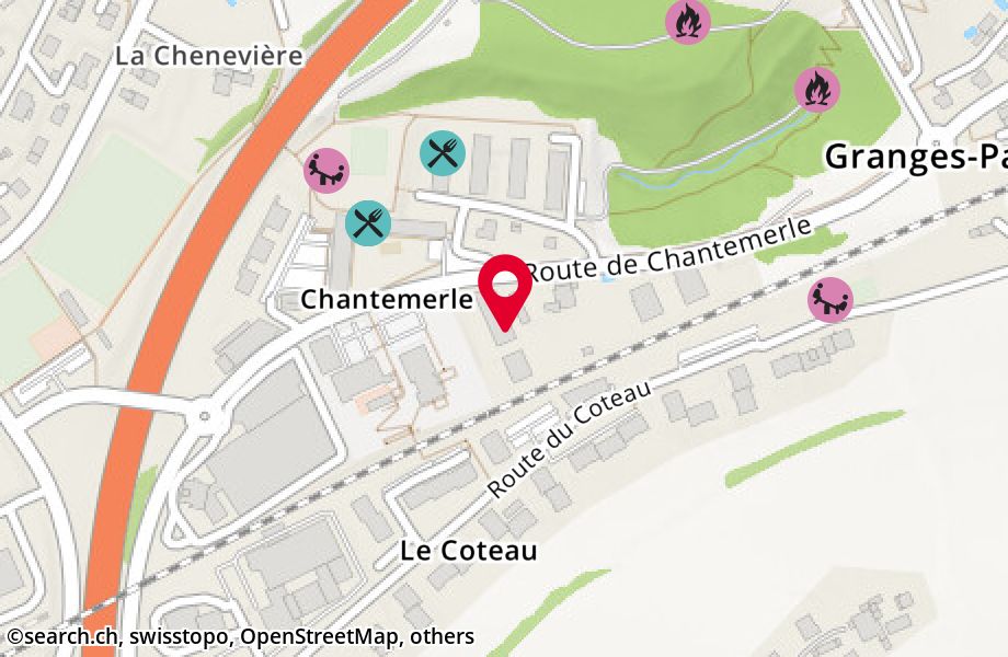 Route de Chantemerle 25A, 1763 Granges-Paccot
