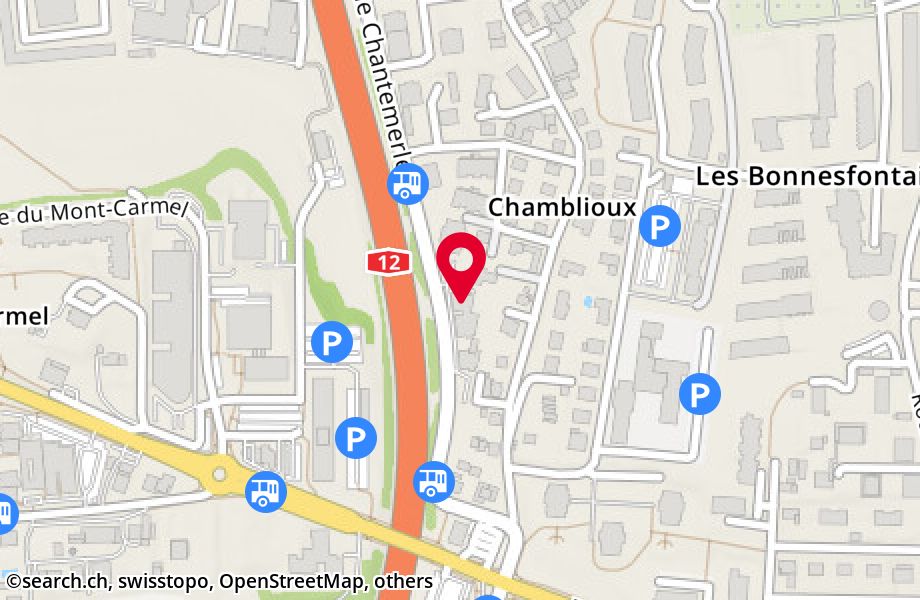 Route de Chantemerle 37, 1763 Granges-Paccot