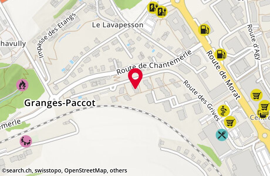 Route des Grives 69, 1763 Granges-Paccot