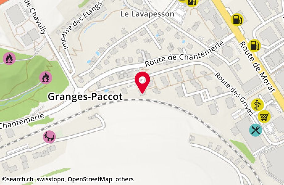 Route des Grives 89, 1763 Granges-Paccot