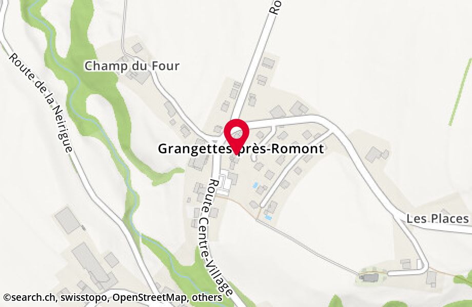 Route Centre Village 3, 1686 Grangettes-près-Romont