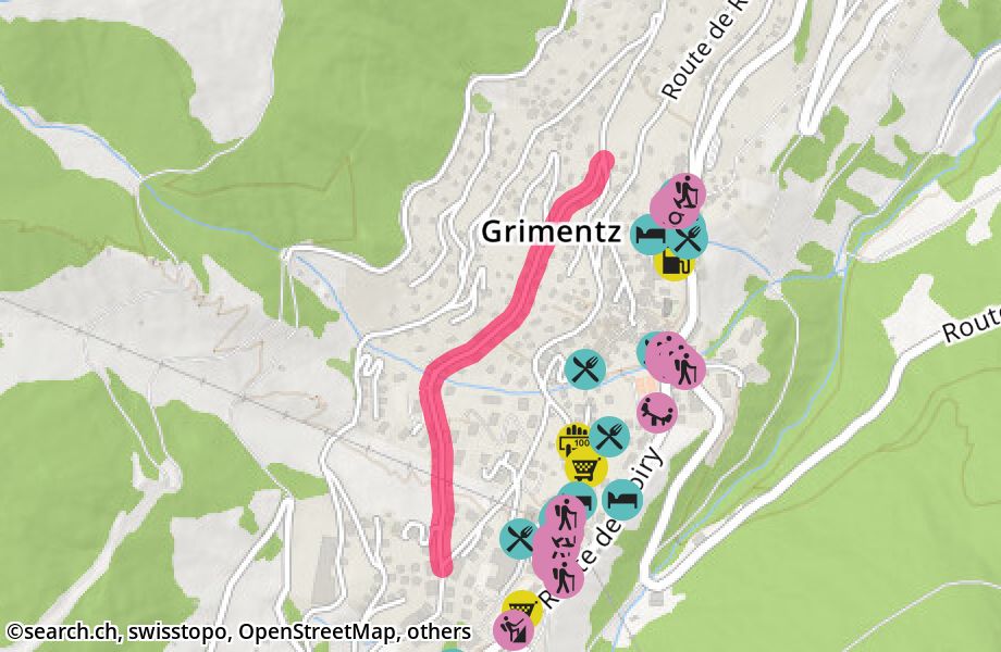 Route des Fios, 3961 Grimentz