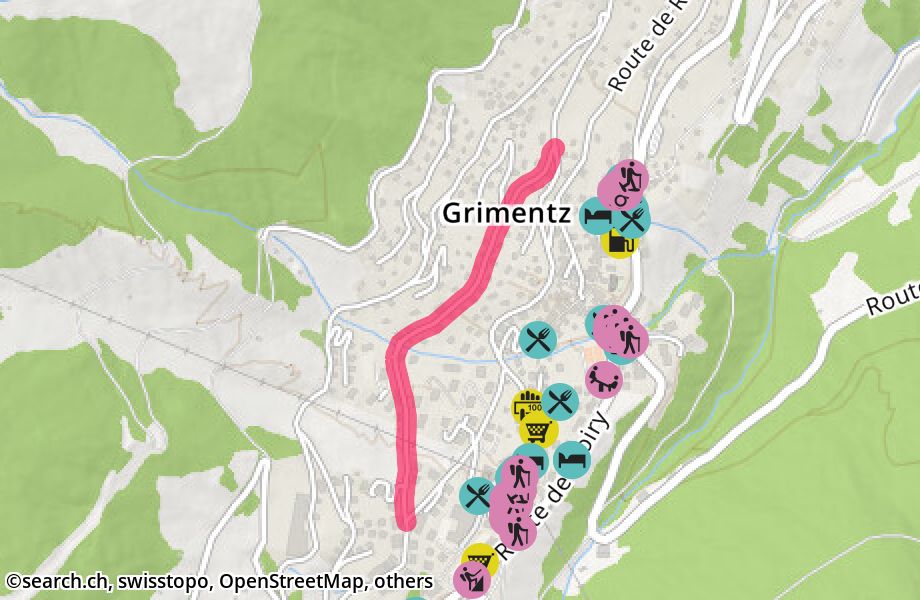 Route des Fios, 3961 Grimentz