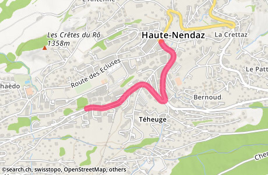 Route de la Télécabine, 1997 Haute-Nendaz