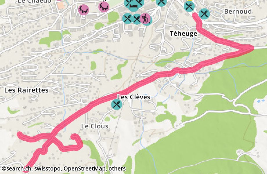 Route des Clèves B519, 1997 Haute-Nendaz