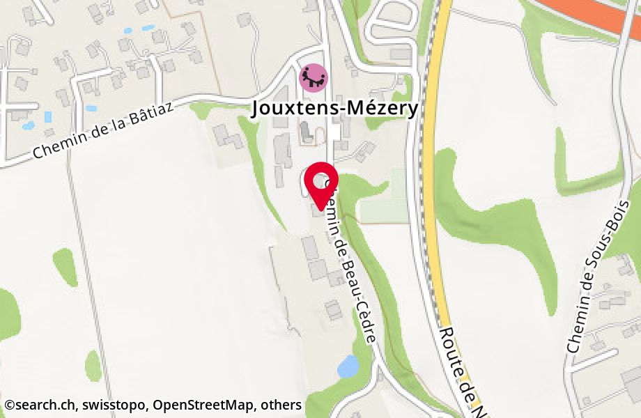 Chemin de Beau-Cèdre 6, 1008 Jouxtens-Mézery