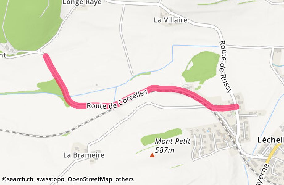 Route de Corcelles, 1773 Léchelles