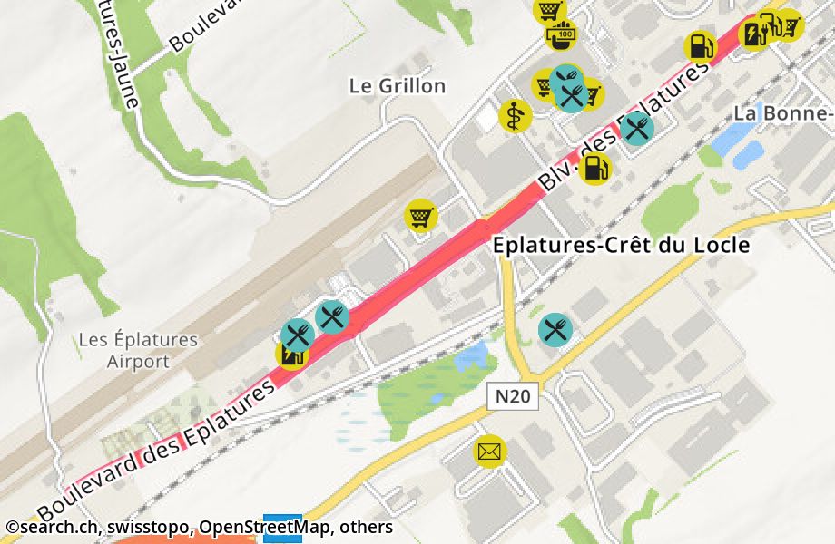 Boulevard des Eplatures 95, 2300 La Chaux-de-Fonds