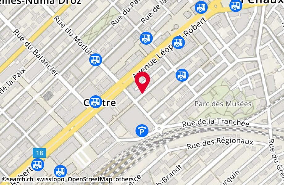 Rue Daniel-Jeanrichard 18, 2300 La Chaux-de-Fonds