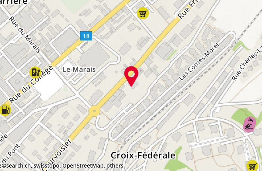 Rue Fritz-Courvoisier 58, 2300 La Chaux-de-Fonds