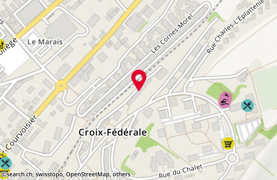 Rue de la Croix-Fédérale 23b, 2300 La Chaux-de-Fonds