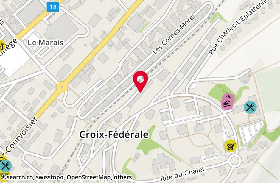 Rue de la Croix-Fédérale 23B, 2300 La Chaux-de-Fonds