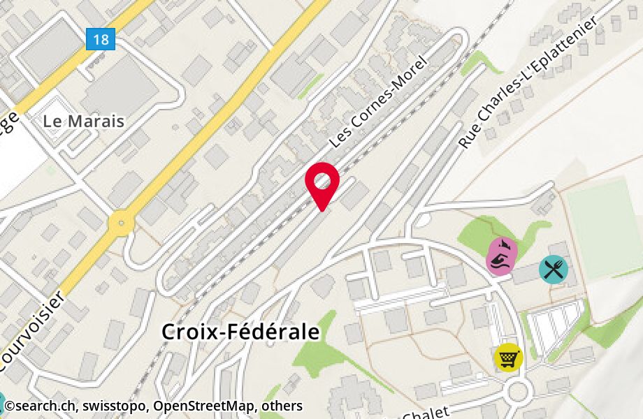 Rue de la Croix-Fédérale 23d, 2300 La Chaux-de-Fonds