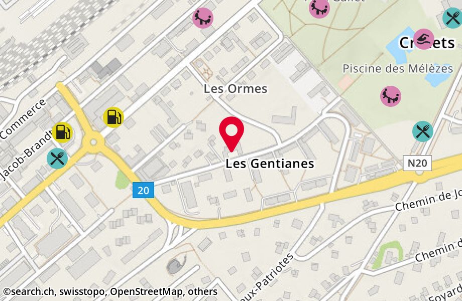 Rue des Gentianes 40, 2300 La Chaux-de-Fonds