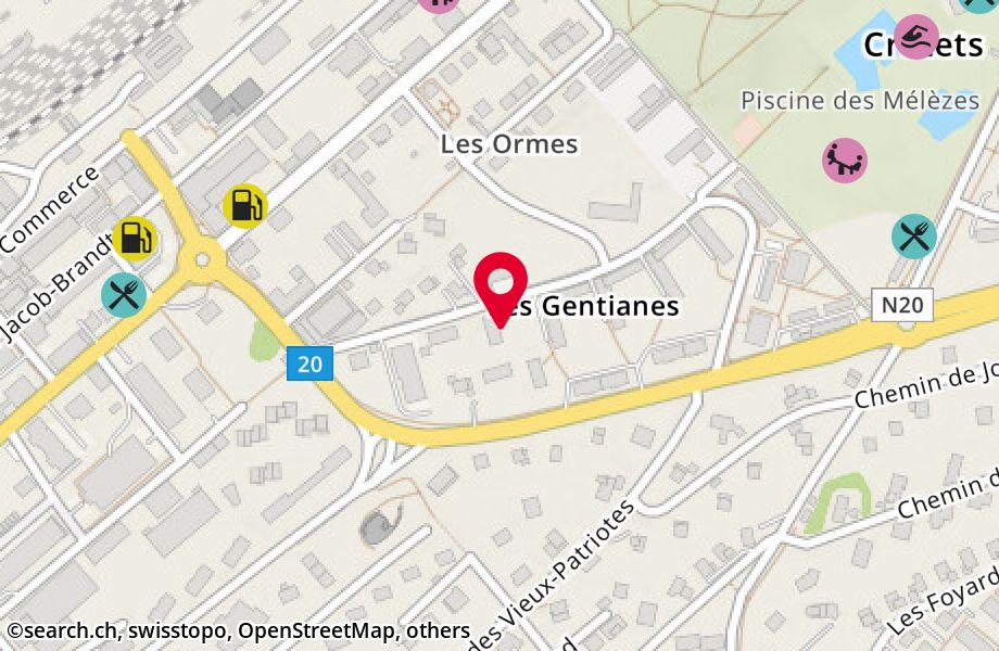 Rue des Gentianes 45, 2300 La Chaux-de-Fonds