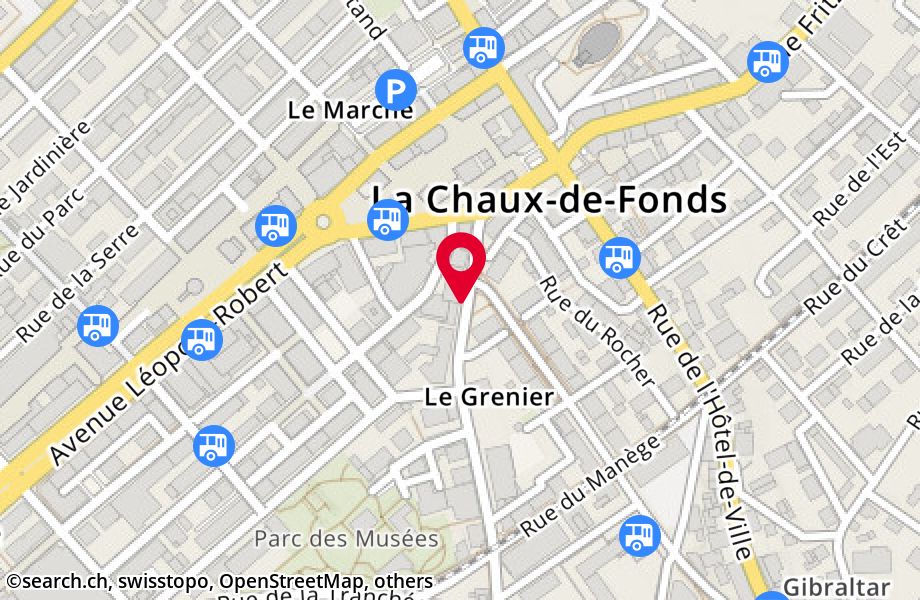 Rue du Grenier 18, 2300 La Chaux-de-Fonds