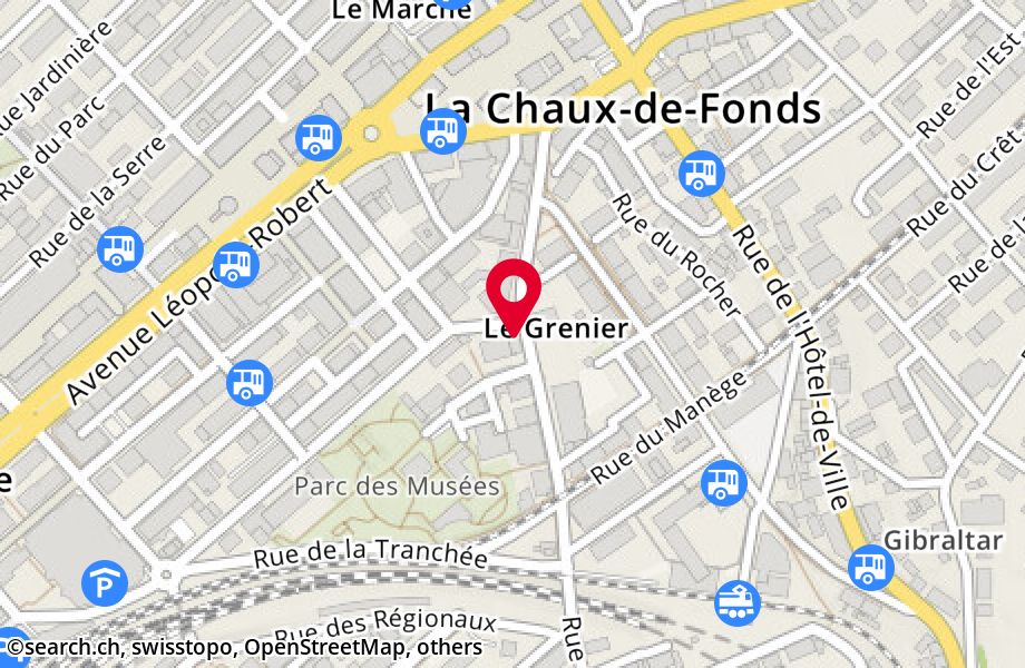 Rue du Grenier 24, 2300 La Chaux-de-Fonds