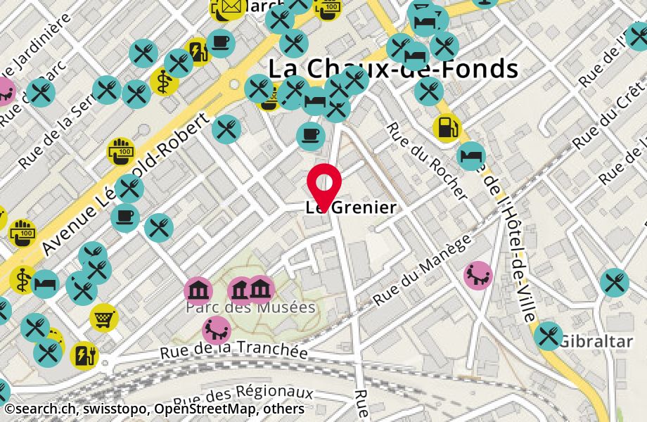 Rue du Grenier 24, 2300 La Chaux-de-Fonds