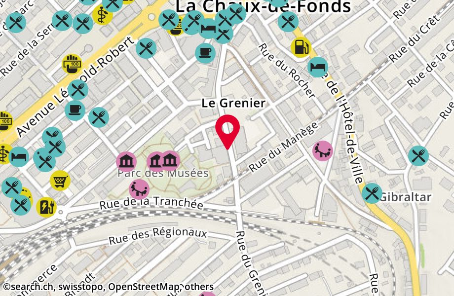 Rue du Grenier 30, 2300 La Chaux-de-Fonds