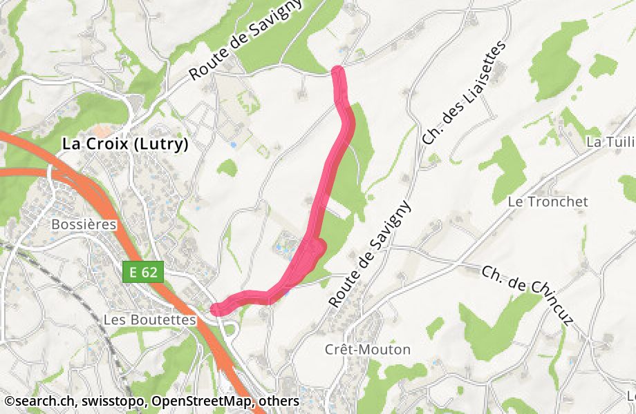 Route du Bois-de-la-Chaux, 1090 La Croix (Lutry)