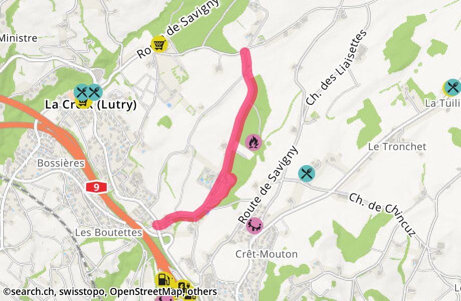 Route du Bois-de-la-Chaux, 1090 La Croix (Lutry)