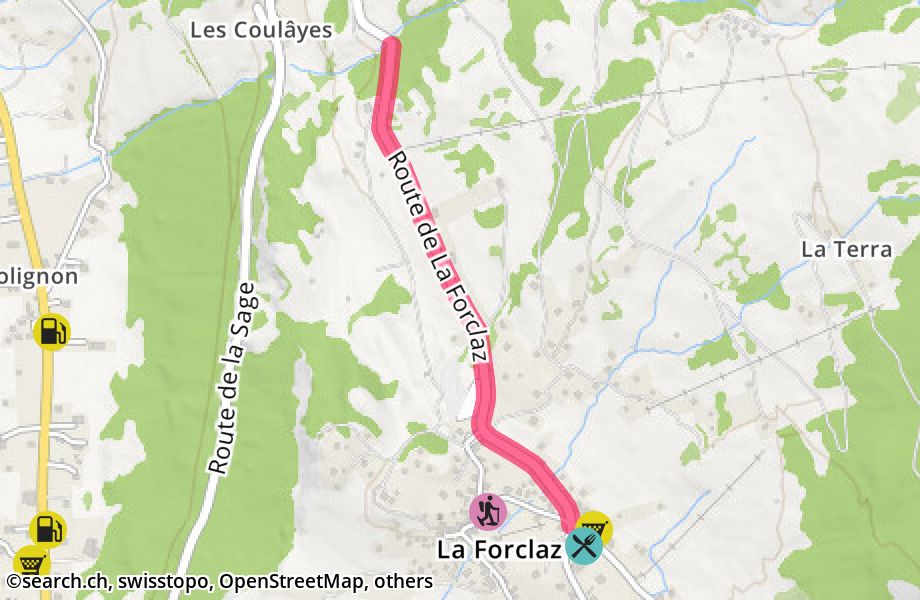 Route de la Forclaz, 1985 La Forclaz