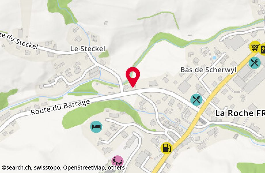 Route du Barrage 14, 1634 La Roche