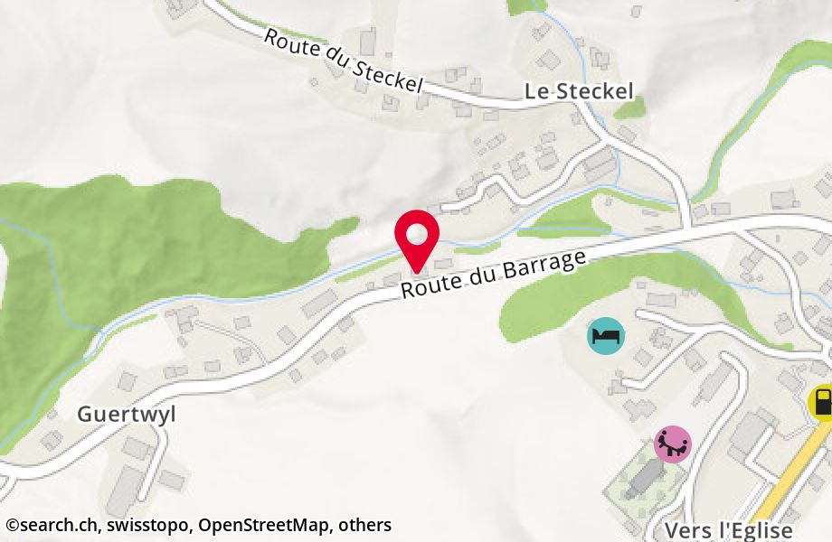 Route du Barrage 20, 1634 La Roche