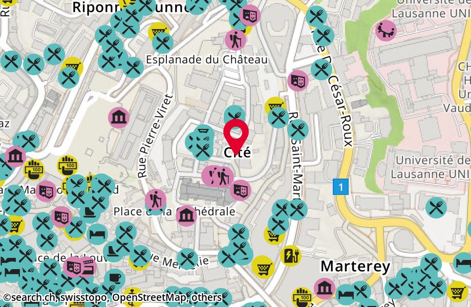 Rue Cité-Derrière 8, 1005 Lausanne