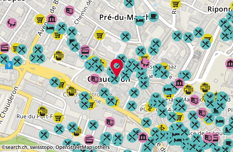 Rue de l'Ale 15, 1003 Lausanne