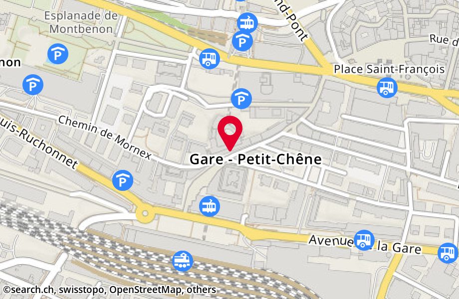 Rue du Petit-Chêne 34, 1003 Lausanne