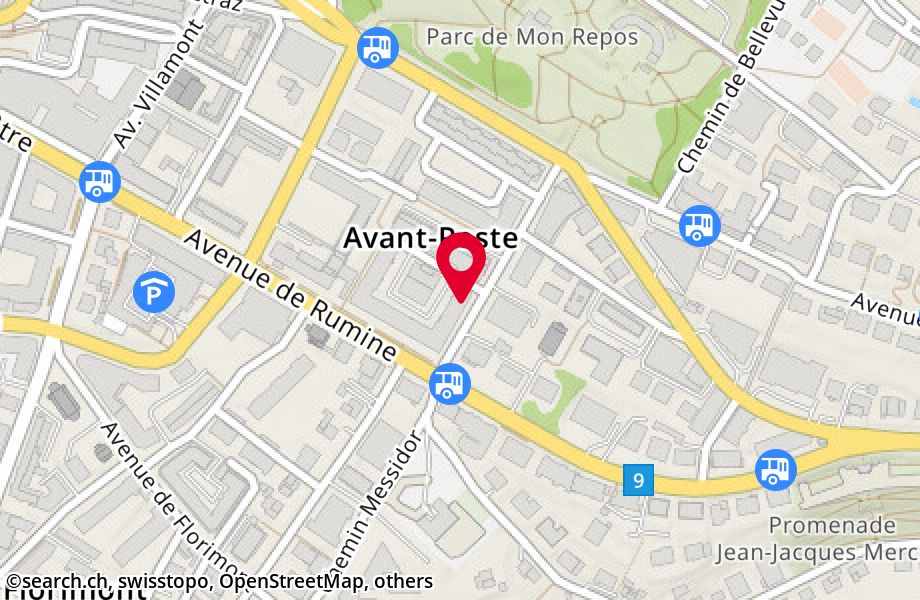 Avenue de l'Avant-Poste 3, 1005 Lausanne