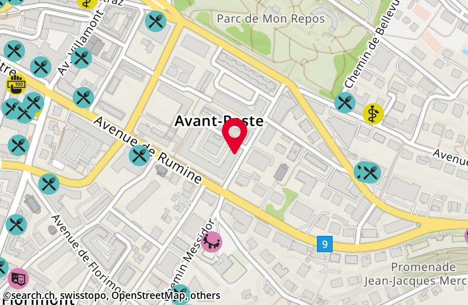 Avenue de l'Avant-Poste 3, 1005 Lausanne