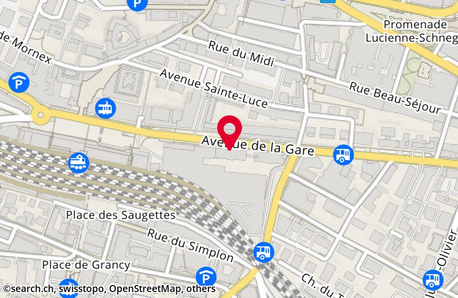 Avenue de la Gare 43, 1003 Lausanne