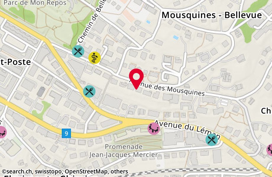 Avenue des Mousquines 24, 1005 Lausanne
