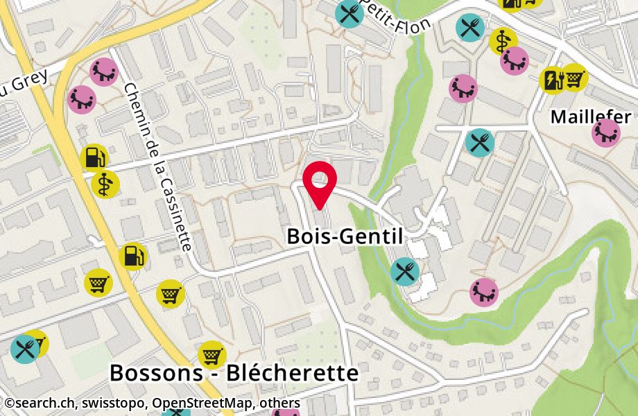 Chemin du Bois-Gentil 148, 1018 Lausanne