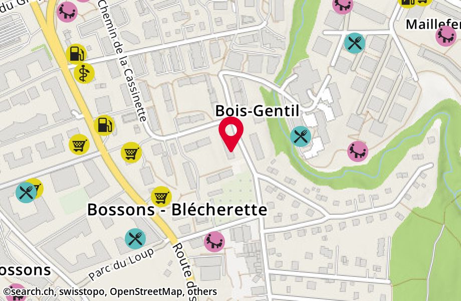 Chemin du Bois-Gentil 31, 1018 Lausanne