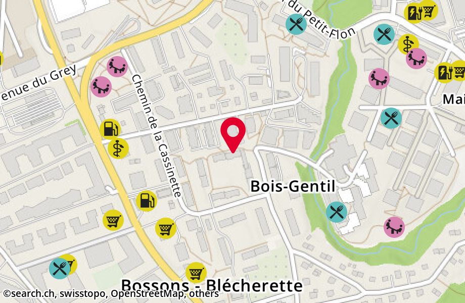 Chemin du Bois-Gentil 55, 1018 Lausanne