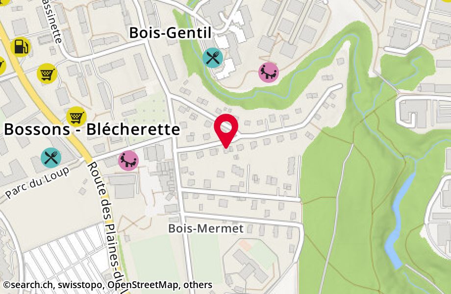 Chemin du Bois-Gentil 80, 1018 Lausanne