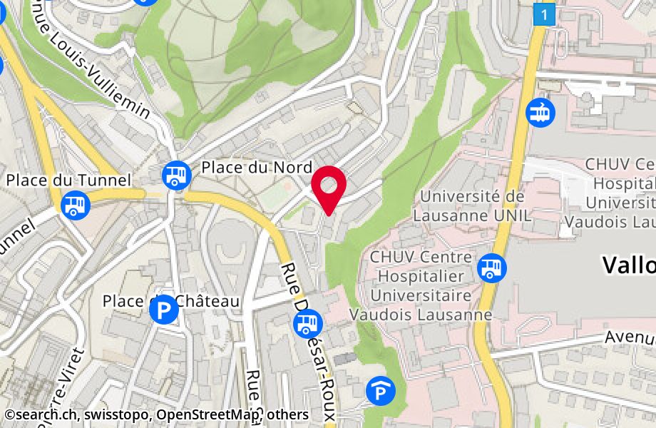 Chemin du Calvaire 1, 1005 Lausanne