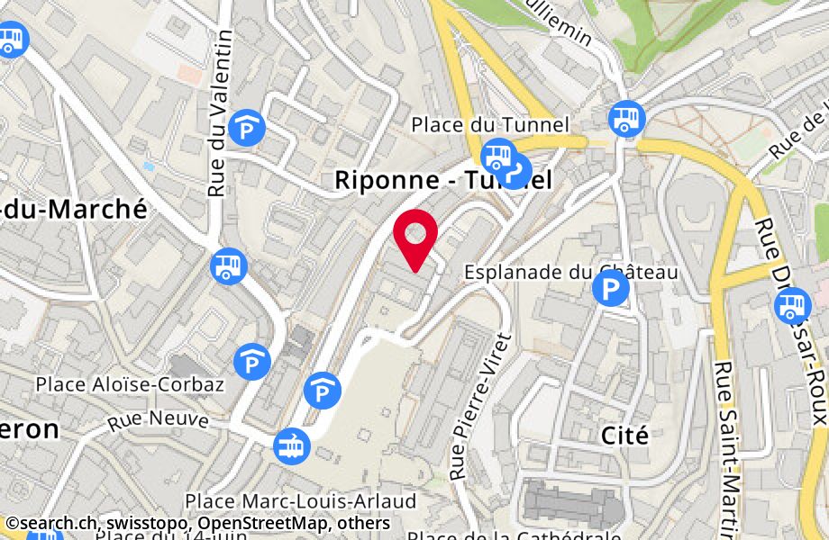 Place de la Riponne 6, 1014 Lausanne Adm cant