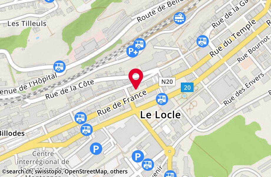 Rue de France 14, 2400 Le Locle