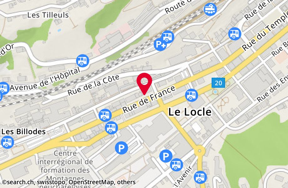 Rue de France 18, 2400 Le Locle