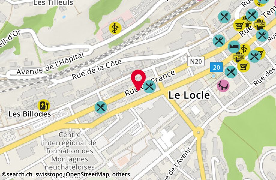 Rue de France 23, 2400 Le Locle